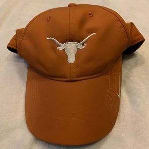 UT TEXAS LONGHORNS FOOTBALL BURNT ORANGE ADJ CAP